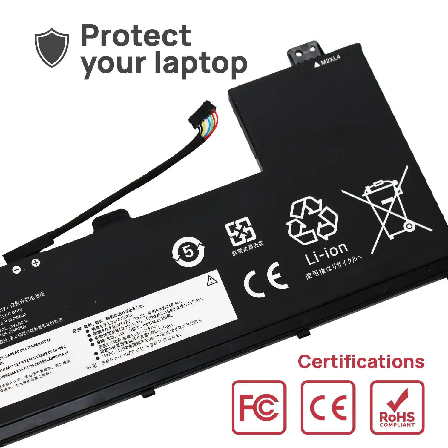 BATERIA PARA PORTÁTIL LENOVO IDEAPAD 5 2-IN-1 14AHP9 14IRU9 16AHP9 | L23M3PE1 11.55V - Image 5