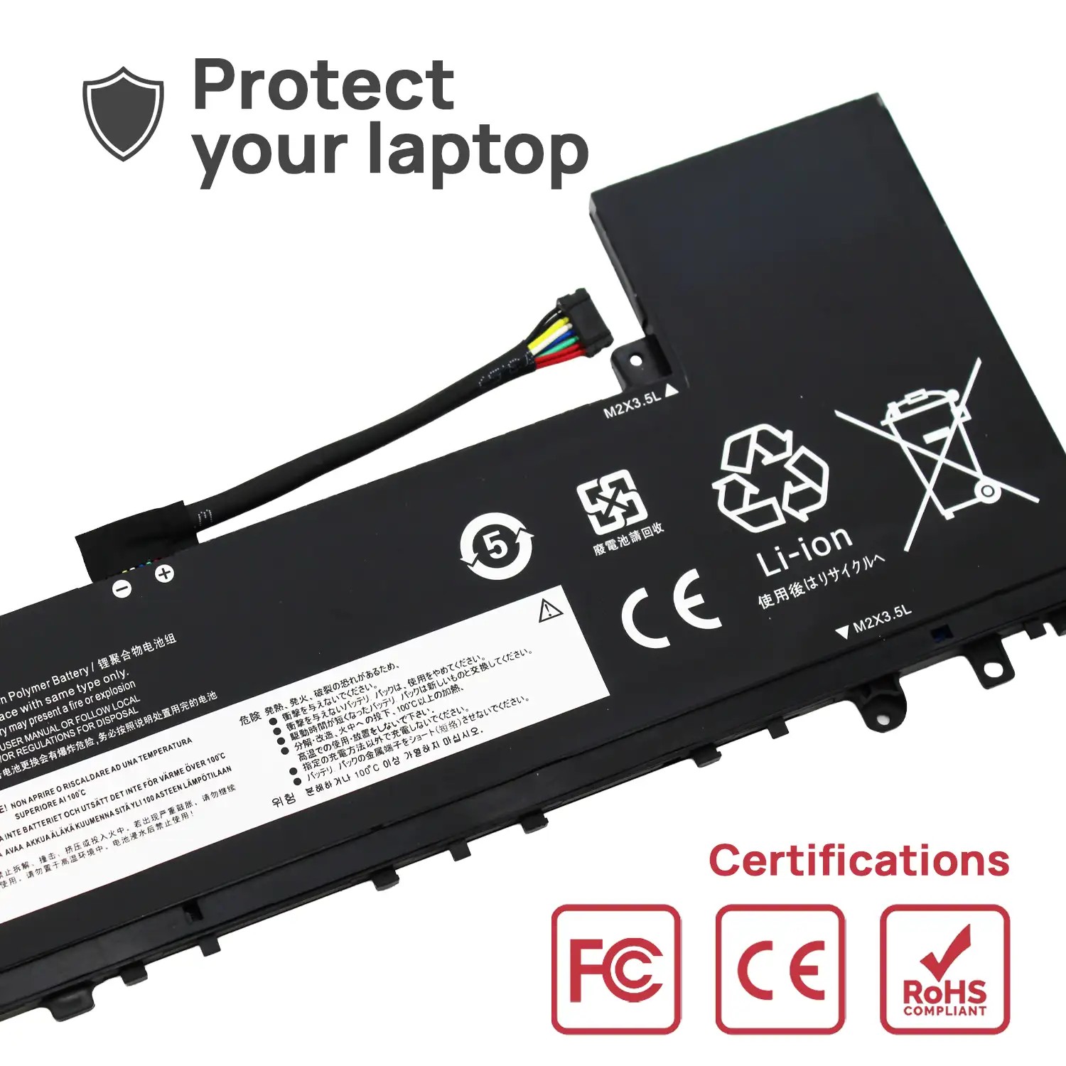BATERIA PARA PORTÁTIL LENOVO IDEAPAD SLIM 5-14IHP9 15IRH9 16AHP9 | L23B3PK1 11.55V - Image 5