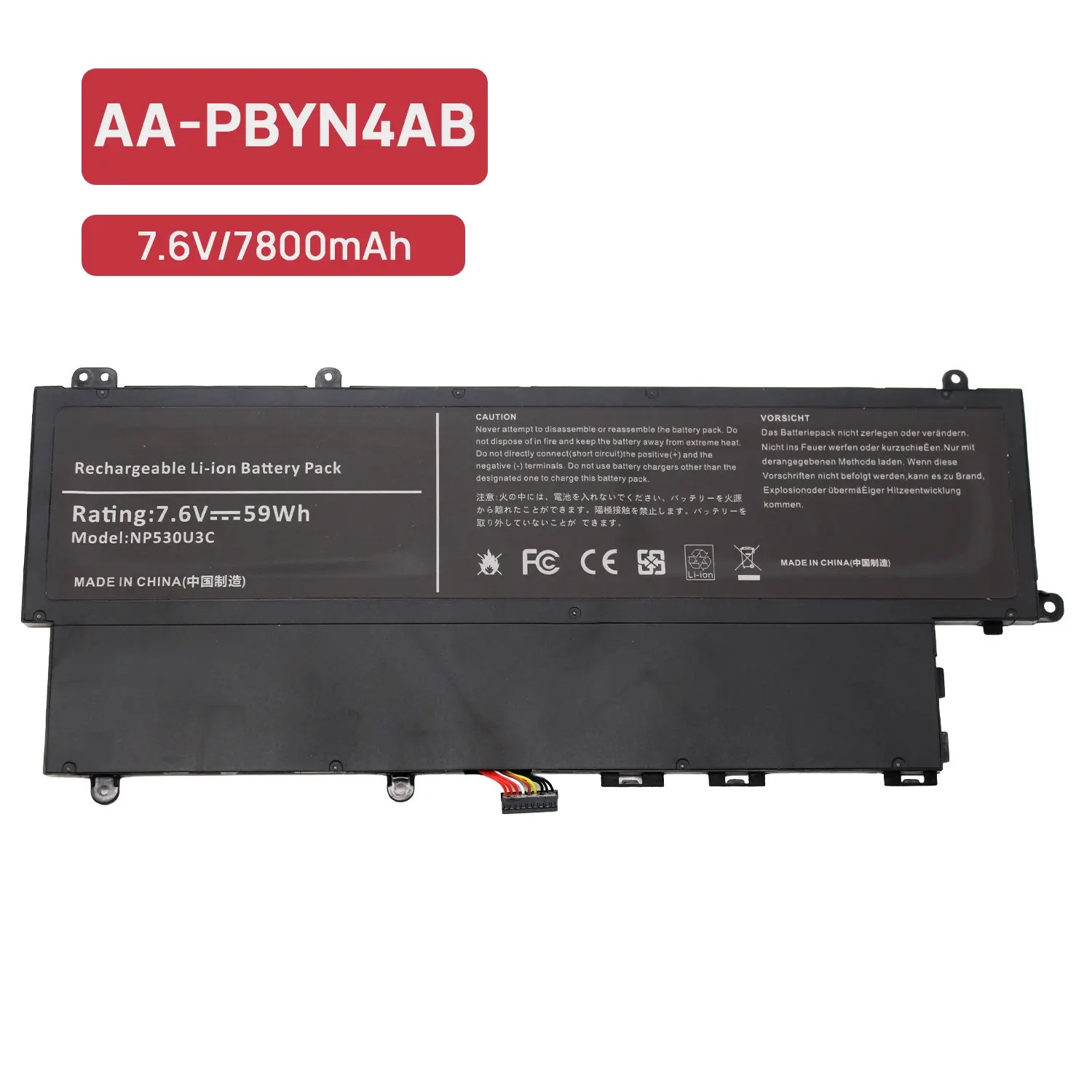 BATERIA PARA PORTÁTIL SAMSUNG NP530U3B NP530U3C NP535U3 NP540U3C - Image 2