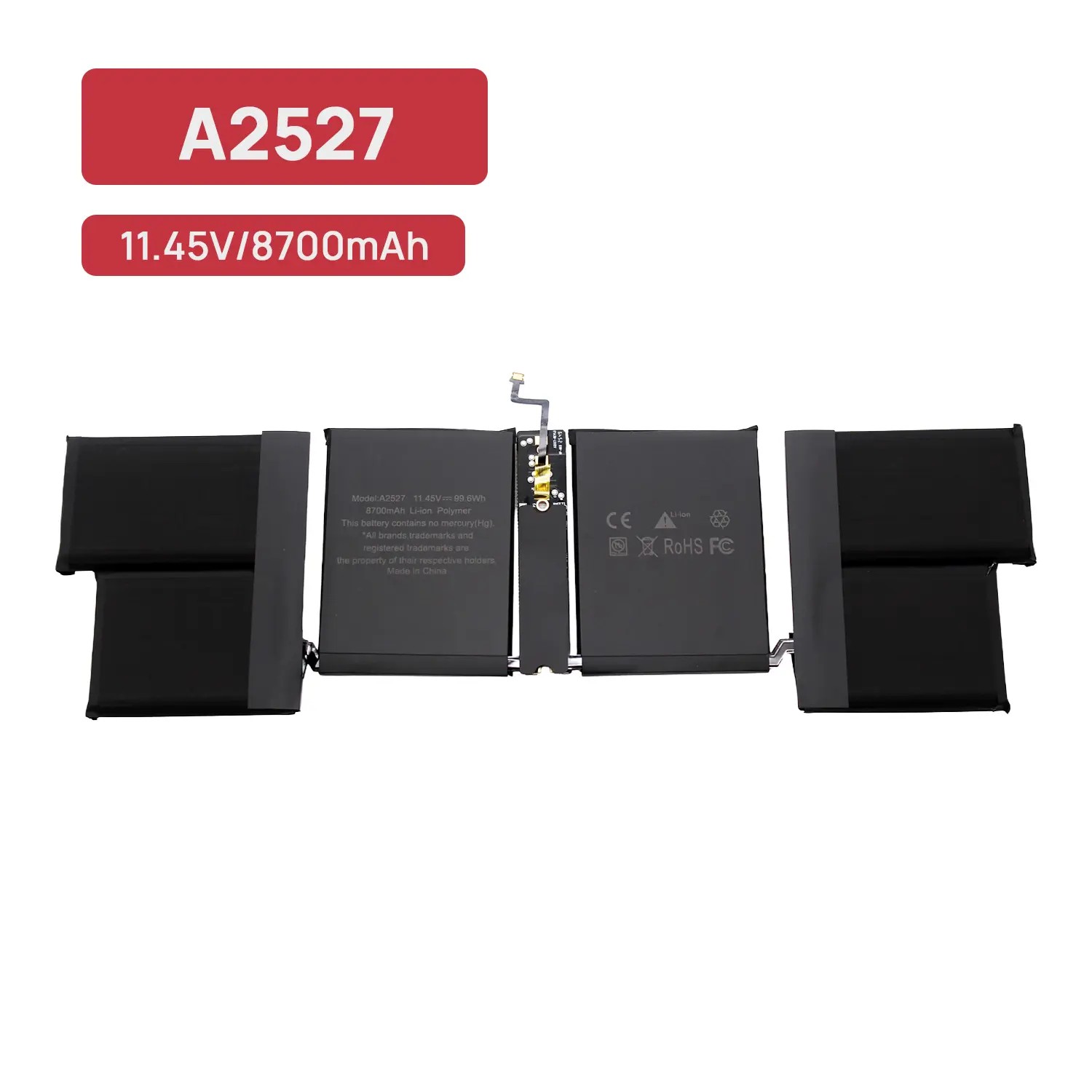 BATERIA A2527 PARA PORTÁTIL APPLE MACBOOK PRO 16" A2485 - Image 2