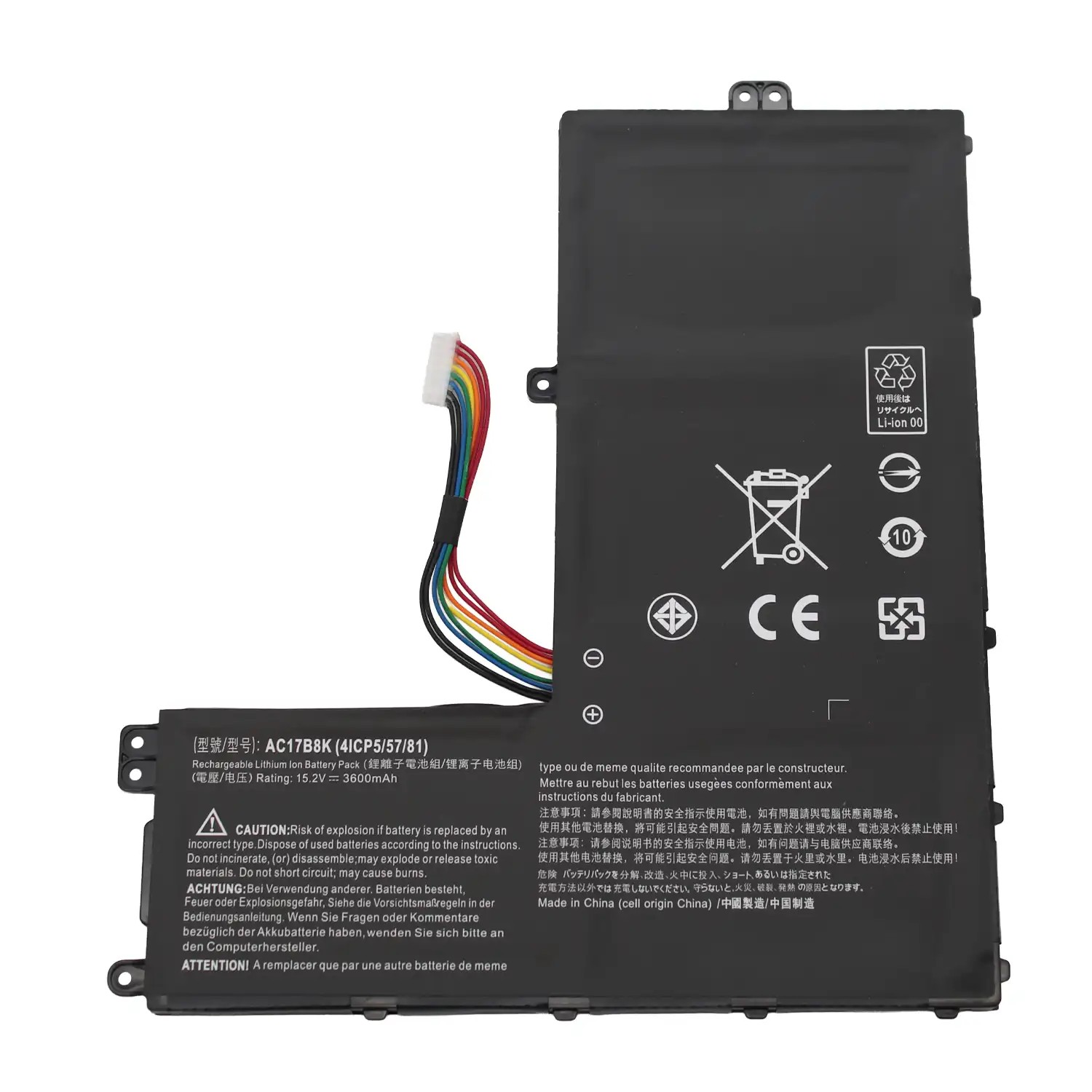 BATERIA AC17B8K PARA PORTÁTIL ACER SWIFT 3 SF315-52 SF315-52G SF315-52G-51AK