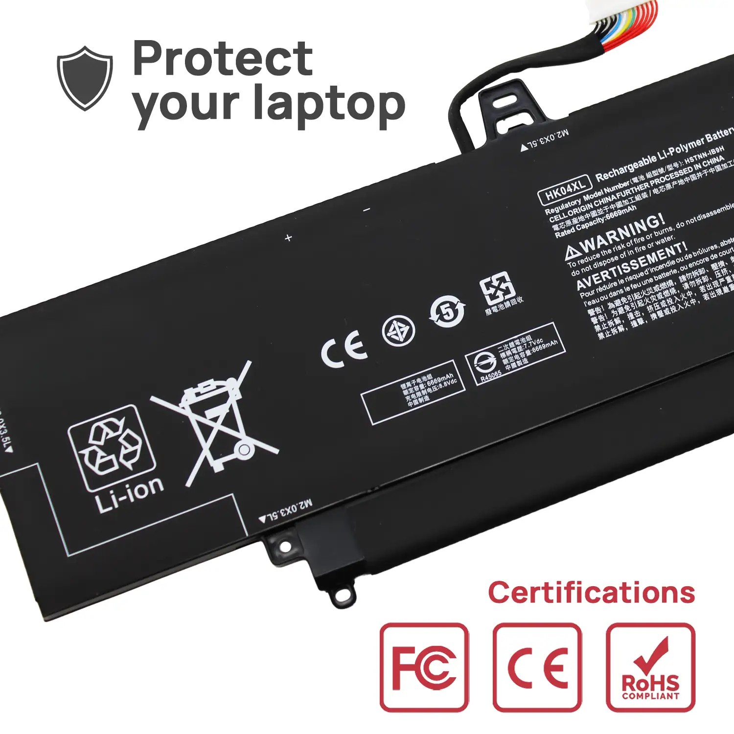 BATERIA HK04054XL PORTÁTIL HP ELITEBOOK X360 1030 G7 G8 1040 G7 G8 SERIES 54WH - Image 5