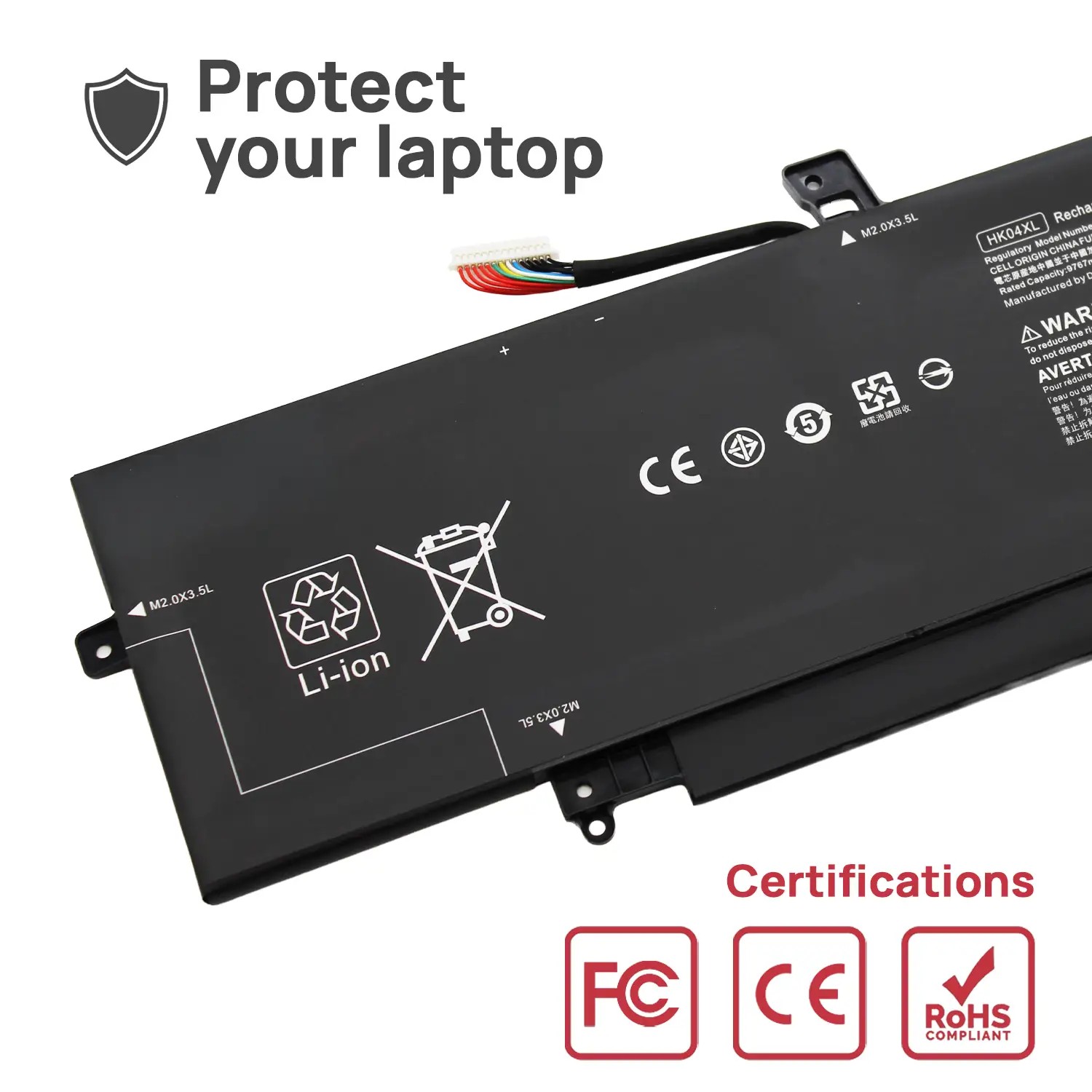 BATERIA HK04078XL PORTÁTIL HP ELITEBOOK X360 1030 G7 G8 1040 G7 G8 SERIES 78WH - Image 5