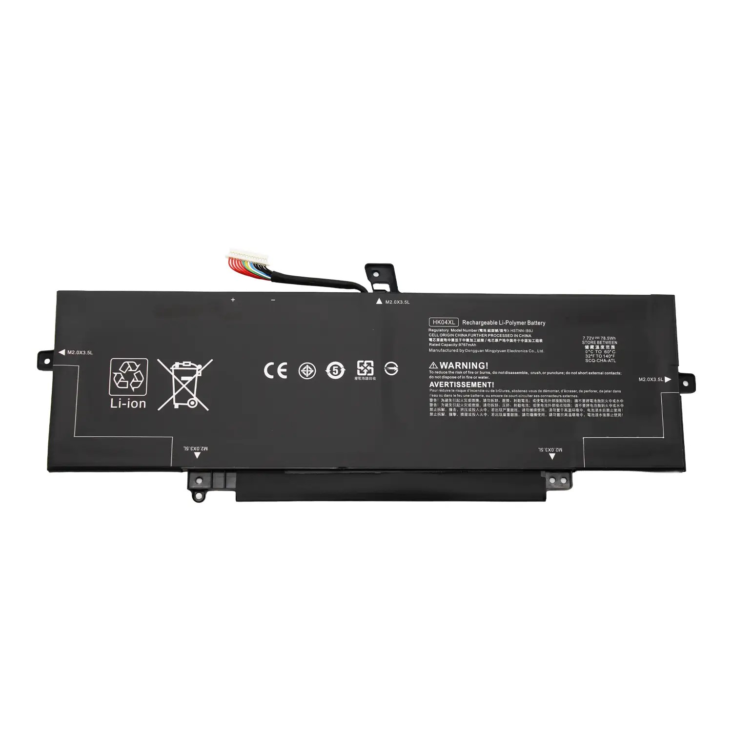 BATERIA HK04078XL PORTÁTIL HP ELITEBOOK X360 1030 G7 G8 1040 G7 G8 SERIES 78WH