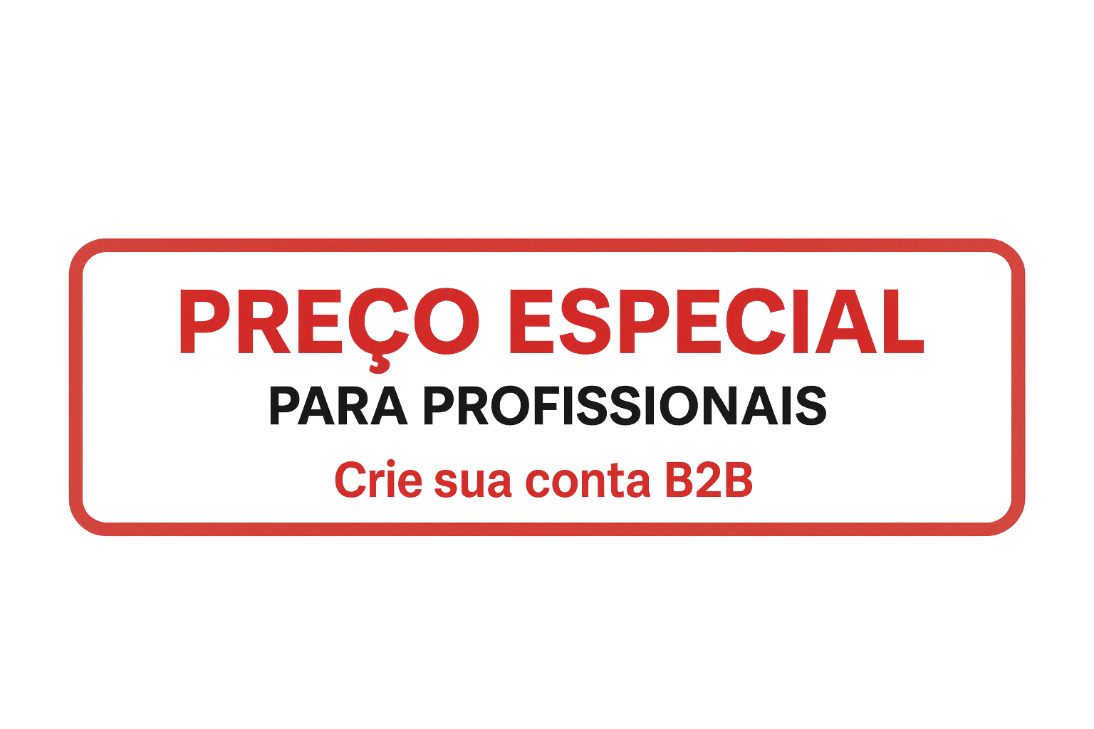 Preços para Profissionais